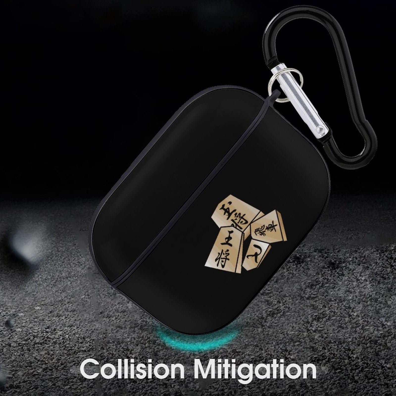 烏❤️ Amazon | 将棋の駒 AirPods Pro2 ケース 2022年9月発売 シロ